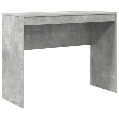 Scrivania con cassetto 2 pcs Grigio cemento