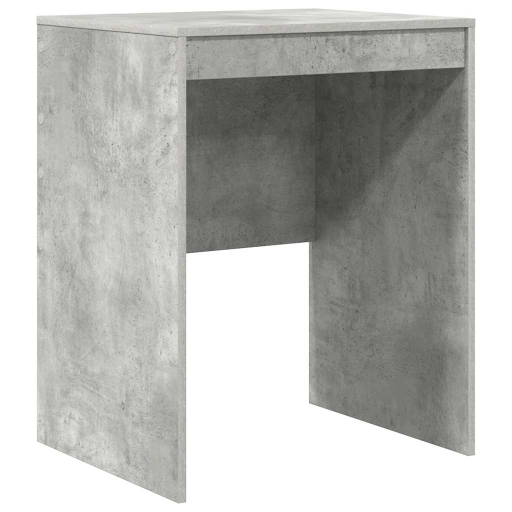 Scrivania con cassetto 2 pcs Grigio cemento