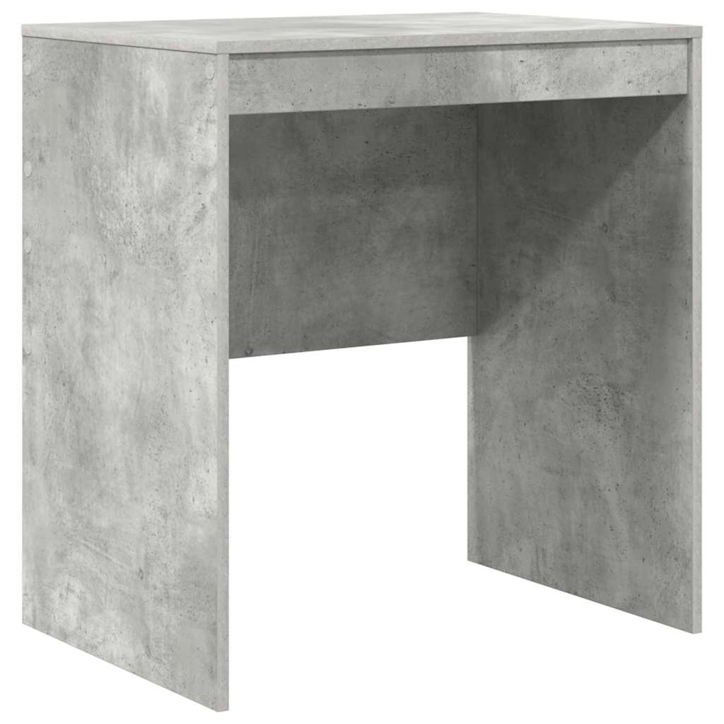 Scrivania con cassetto 2 pcs Grigio cemento