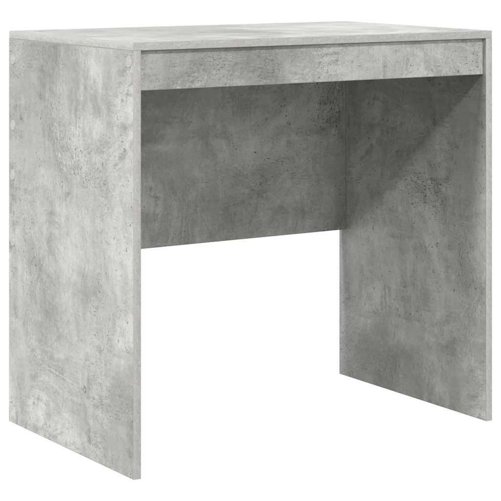 Scrivania con cassetto 2 pcs Grigio cemento