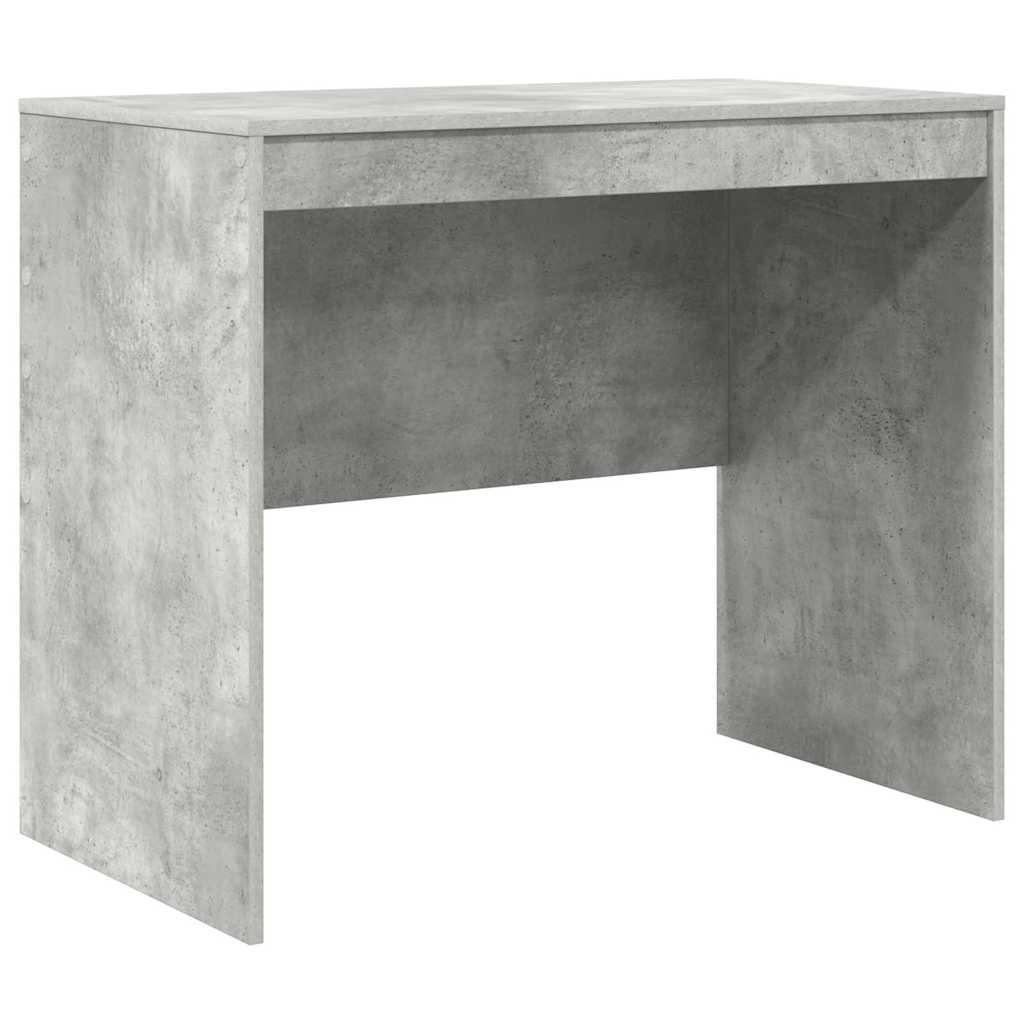 Scrivania con cassetto 2 pcs Grigio cemento
