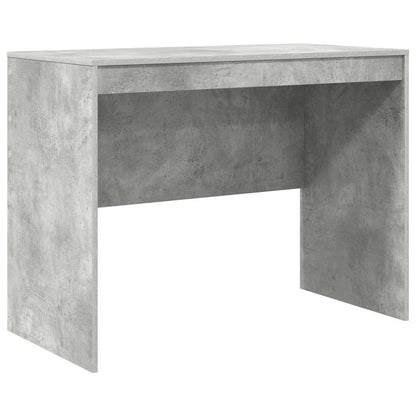 Scrivania con cassetto 2 pcs Grigio cemento