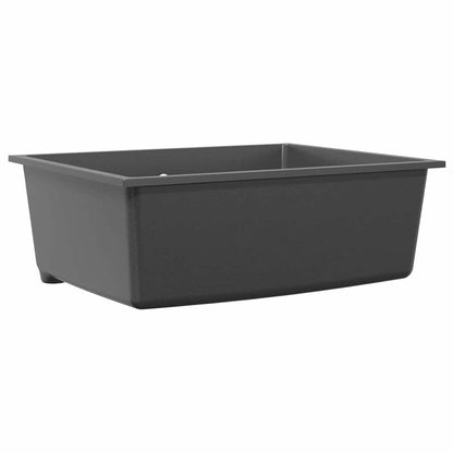 Lavello da cucina Grigio 54 x 44 x 20 cm Granito