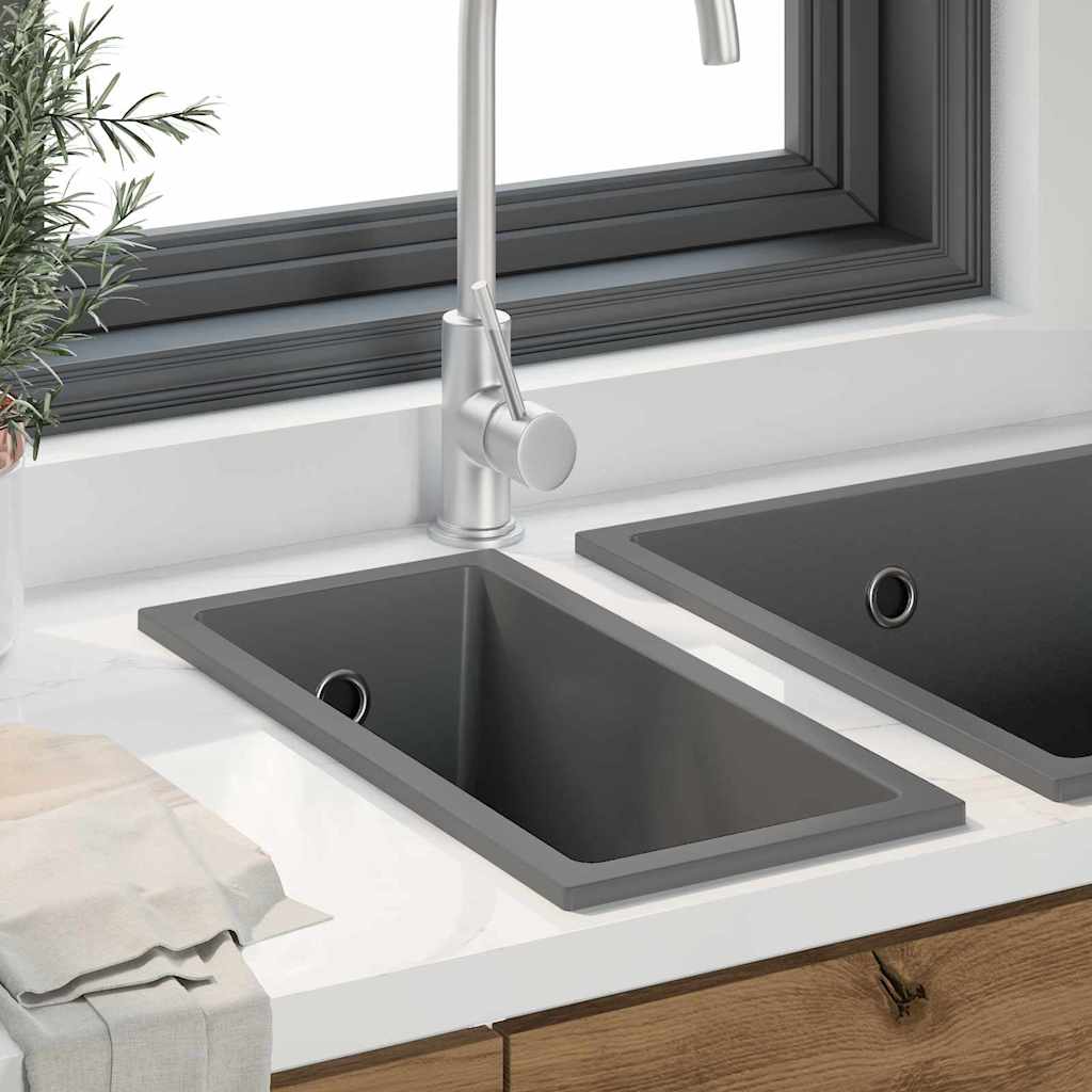 Lavello da cucina Grigio 21 x 44 x 14 cm Granito