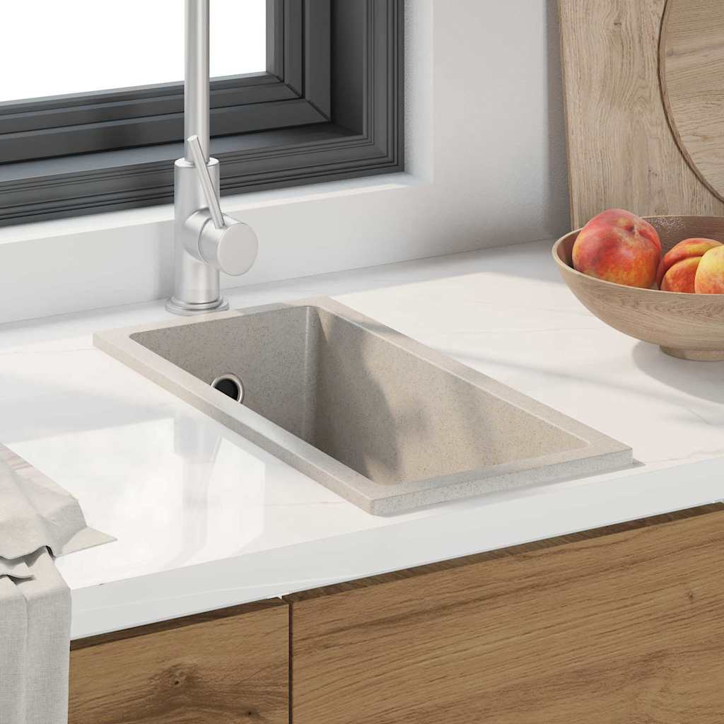 Lavello da cucina Beige 21 x 44 x 14 cm Granito