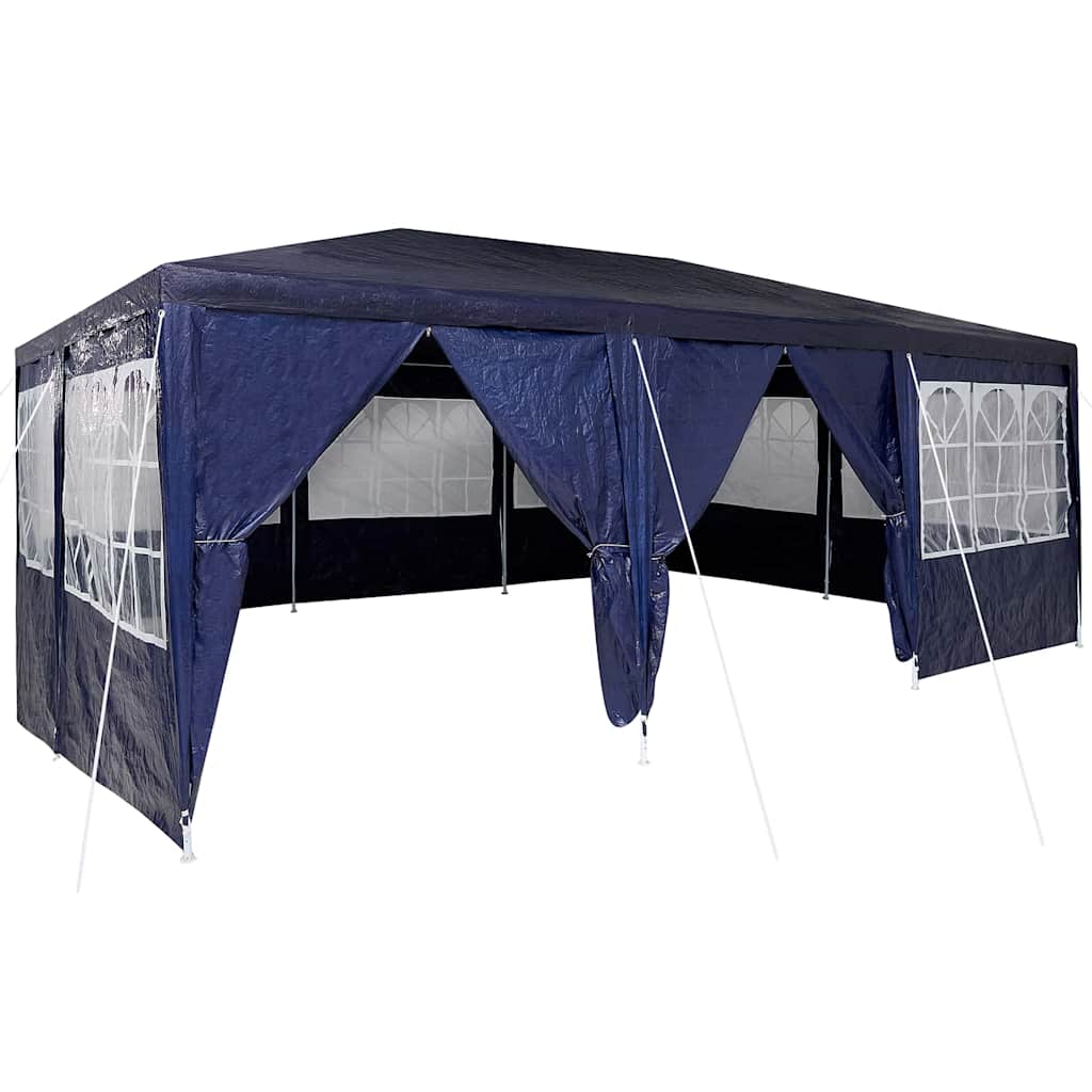 Tenda Party Blu 600 x 400 x 266 cm Polietilene