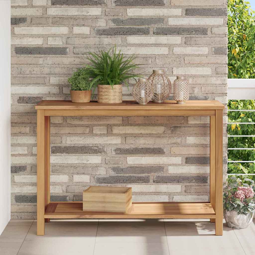 Tavolo consolle Marrone 110 x 40 x 45 cm Legno di teak solido