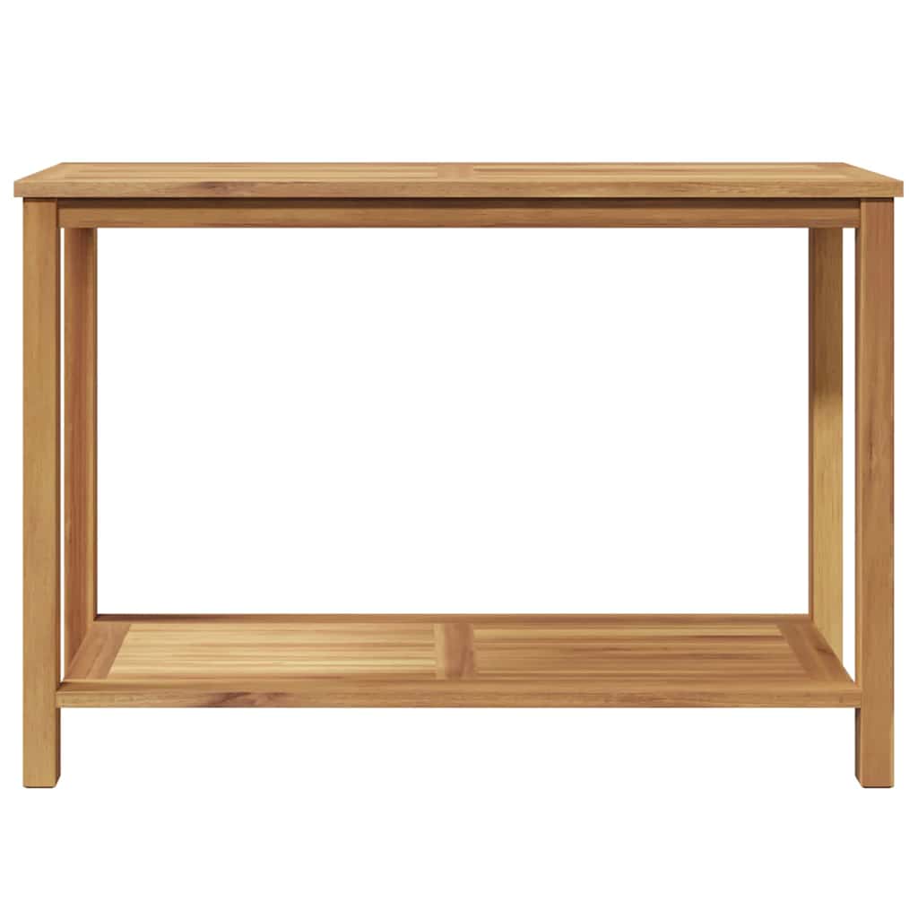 Tavolo consolle Marrone 110 x 40 x 45 cm Legno di teak solido