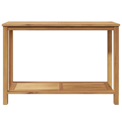 Tavolo consolle Marrone 110 x 40 x 45 cm Legno di teak solido
