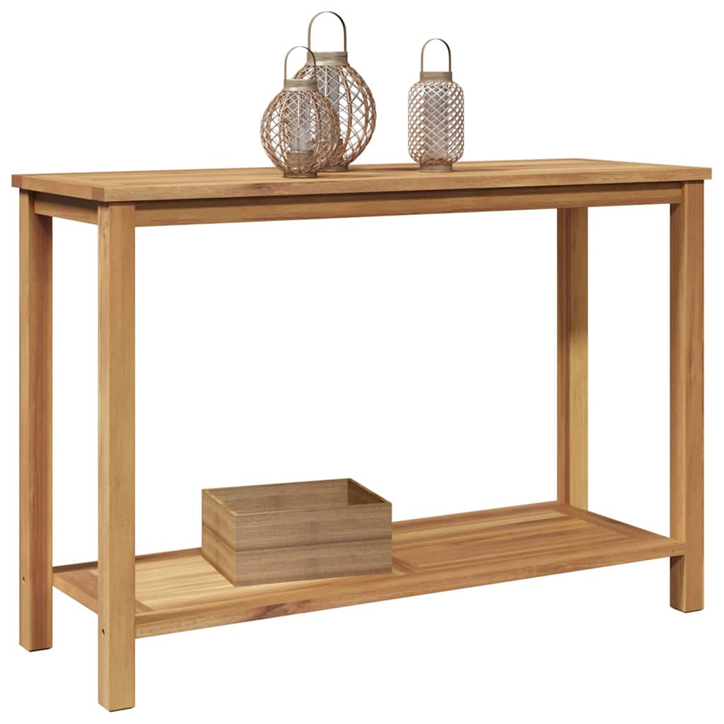 Tavolo consolle Marrone 110 x 40 x 45 cm Legno di teak solido