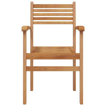 Sedia 2 pcs Marrone 56 x 55 x 90.5 cm Legno di teak solido