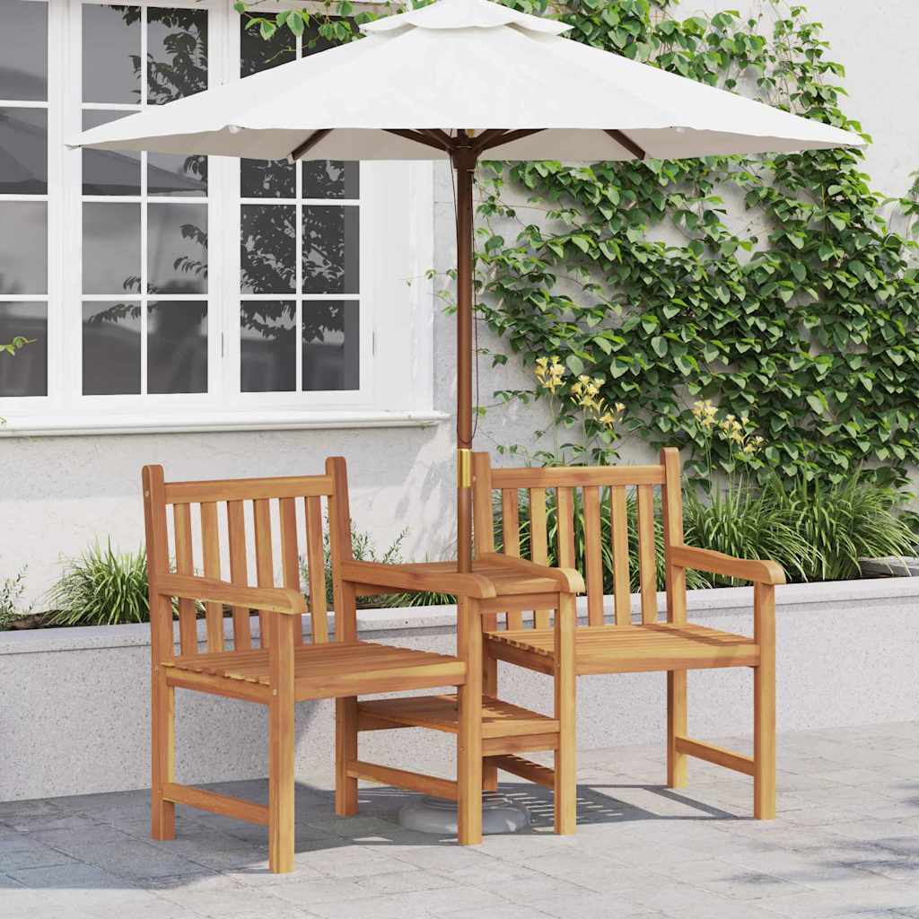 Sedia Marrone 152 x 63 x 89 cm Legno di teak solido