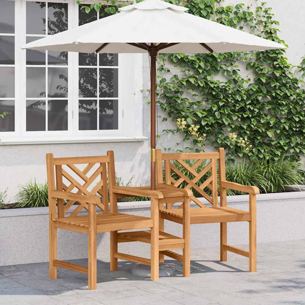Sedia Marrone 152 x 63 x 89 cm Legno di teak solido