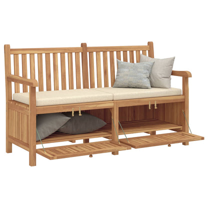 panchina Marrone 150 x 60 x 90 cm Legno di teak solido