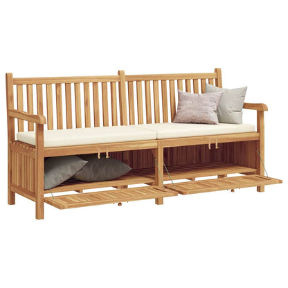 panchina Marrone 180 x 60 x 90 cm Legno di teak solido
