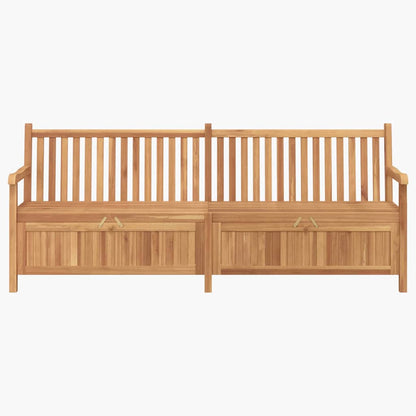 panchina Marrone 228 x 60 x 90 cm Legno di teak solido