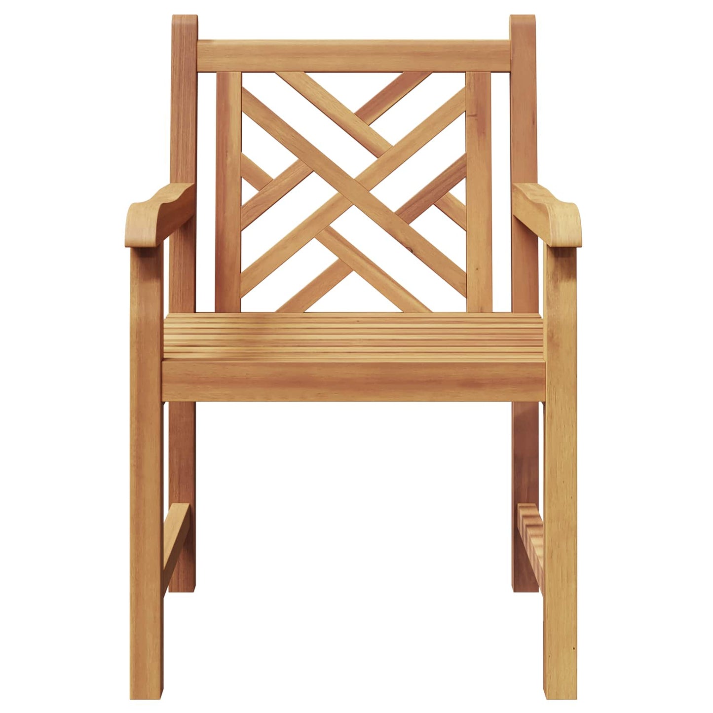 Sedia 2 pcs Marrone 60 x 58 x 90 cm Legno di teak solido