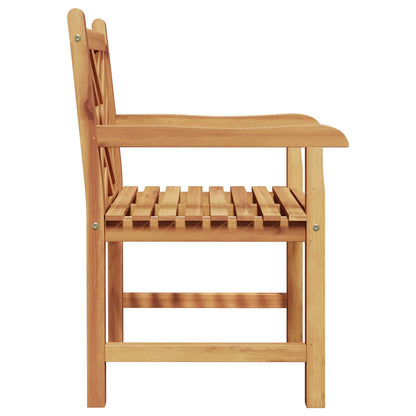 Sedia 2 pcs Marrone 60 x 58 x 90 cm Legno di teak solido