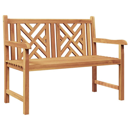 panchina Marrone 114 x 60 x 90 cm Legno di teak solido