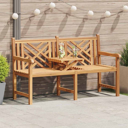 panchina Marrone 150 x 60 x 90 cm Legno di teak solido