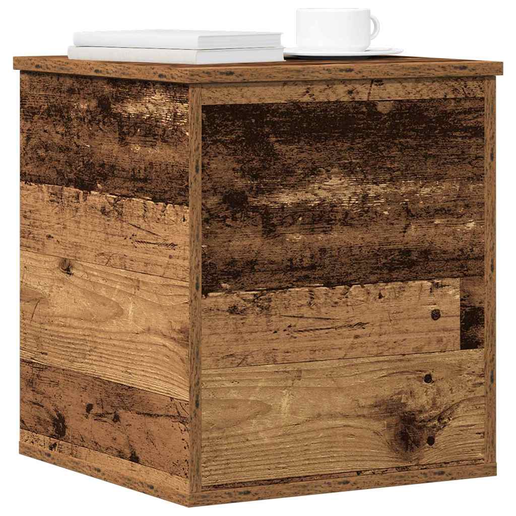 Scatola di Stoccaggio Legno vecchio 40 x 42 x 46 cm