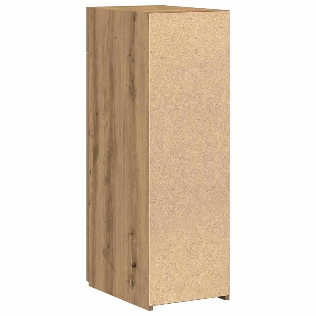 Credenza con cassetto Rovere artigianale 30 x 42,5 x 93 cm