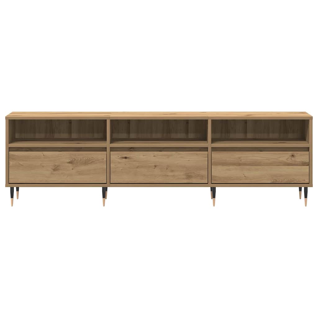 Mobile TV Rovere artigianale 150 x 30 x 45 cm Legno multistrato