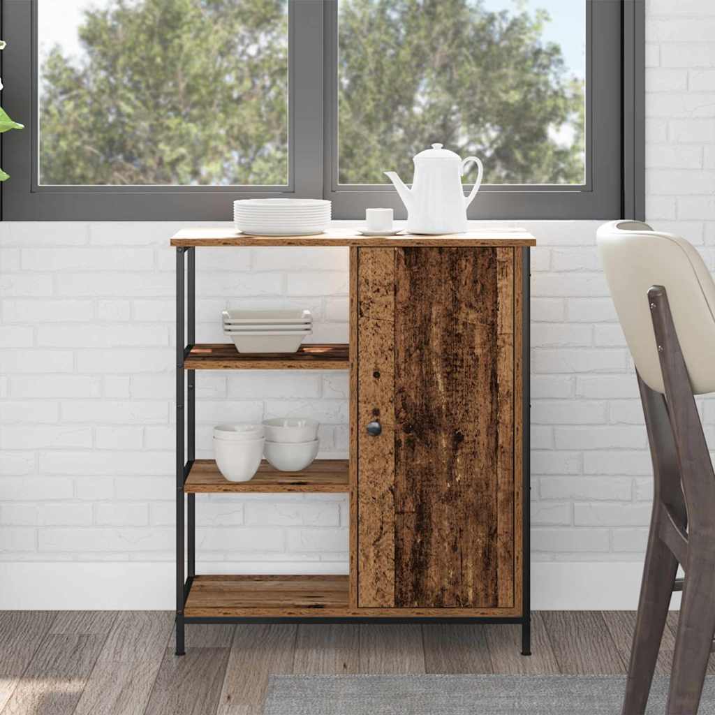Credenza Legno vecchio 70 x 30 x 80 cm