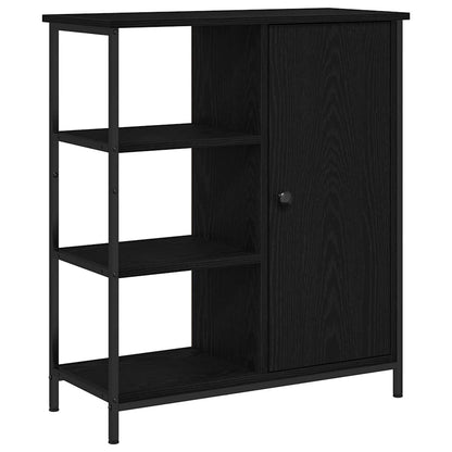 Credenza Rovere Nero 70 x 30 x 80 cm
