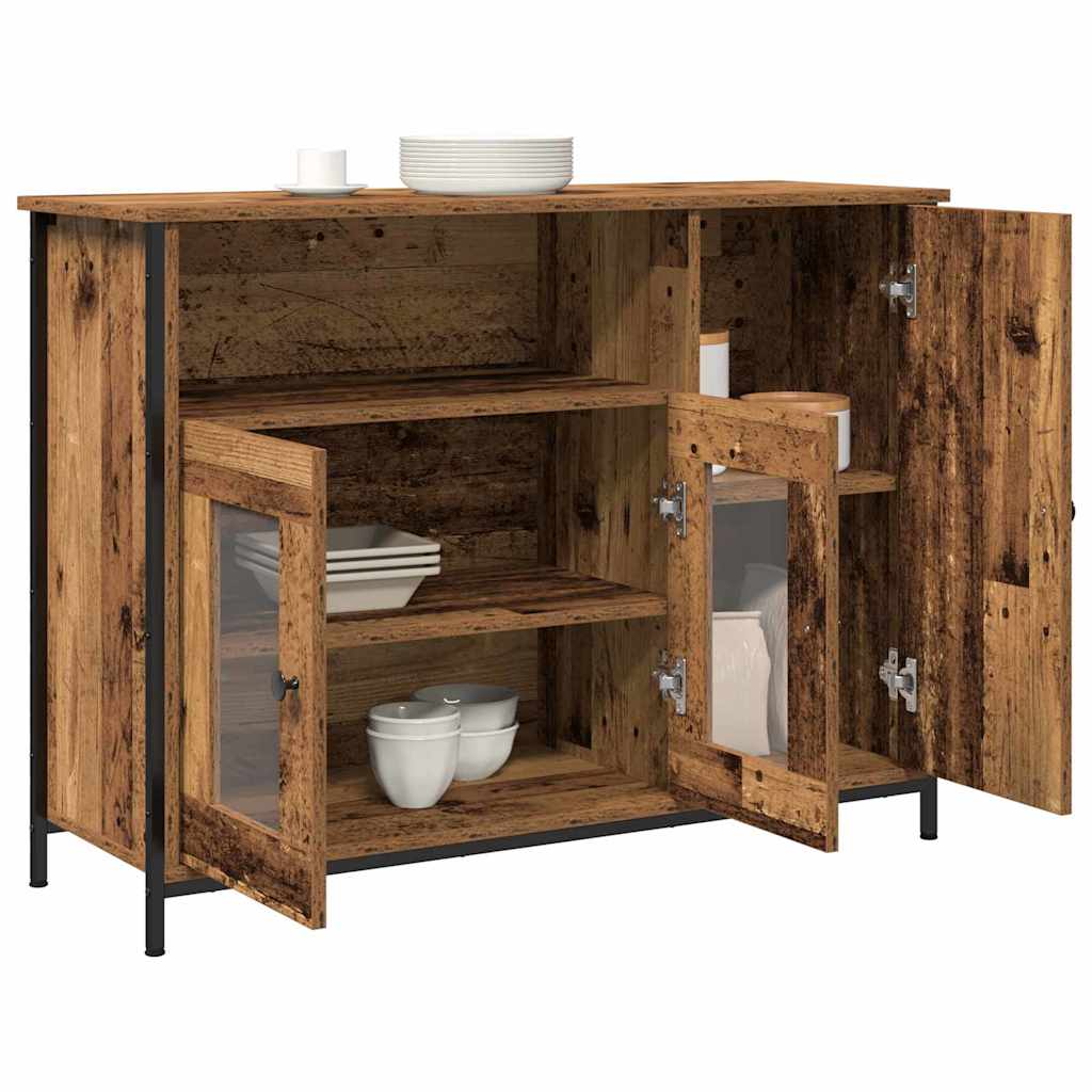Credenza Legno vecchio 100 x 35 x 75 cm