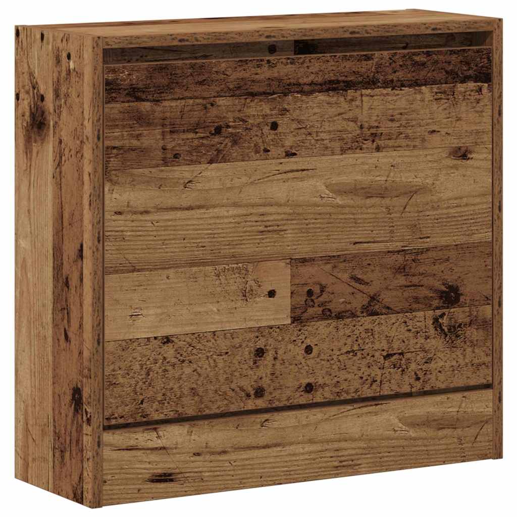 Mobile per scarpe con lo scaffale Legno vecchio 60 x 21 x 57 cm