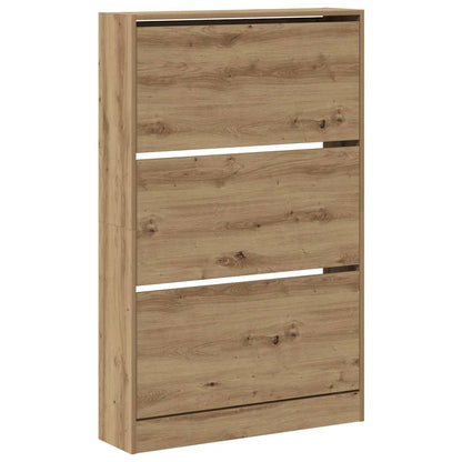 Mobile per scarpe Rovere artigianale 80 x 21 x 125,5 cm