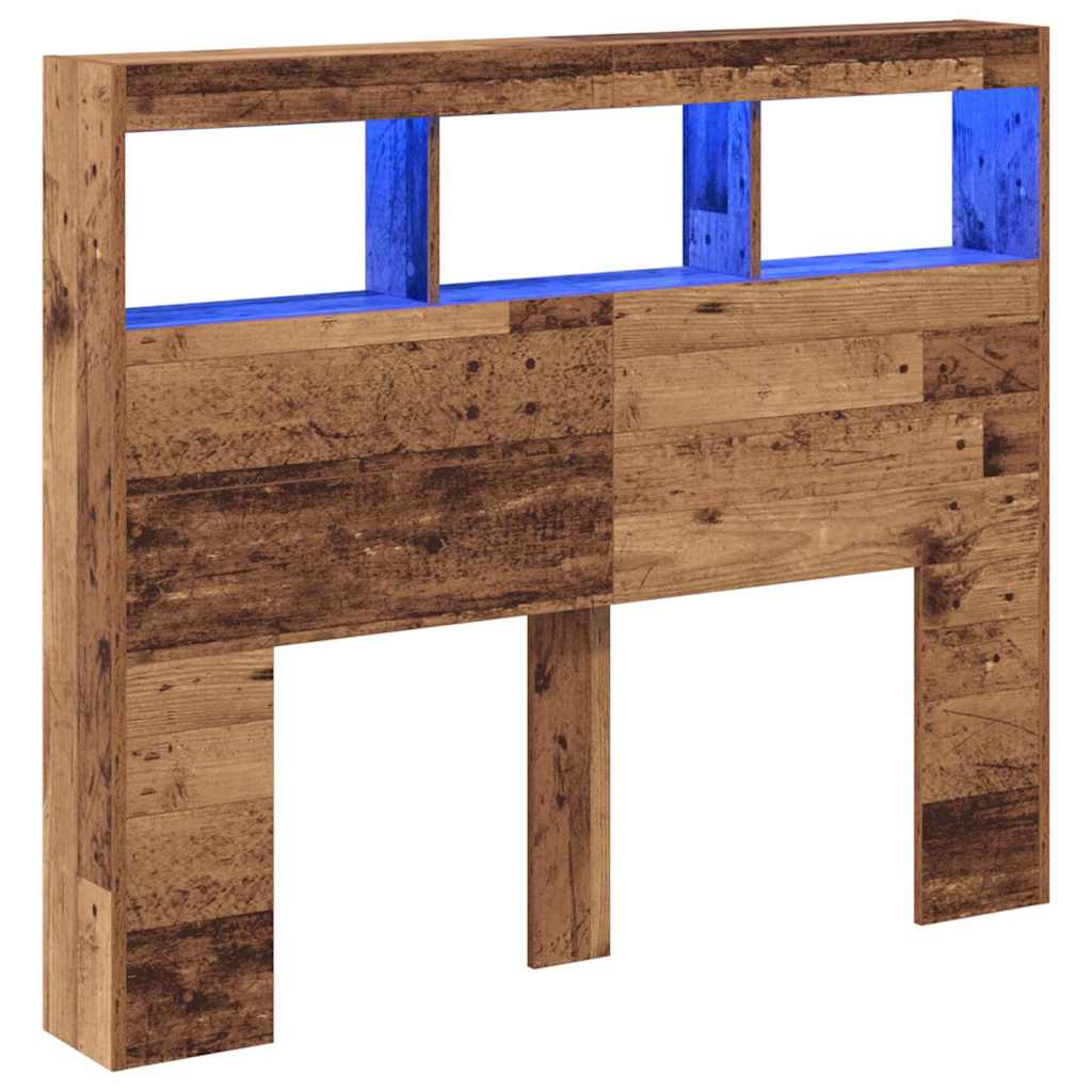 Testiera Legno vecchio 120 x 17 x 102 cm Legno multistrato