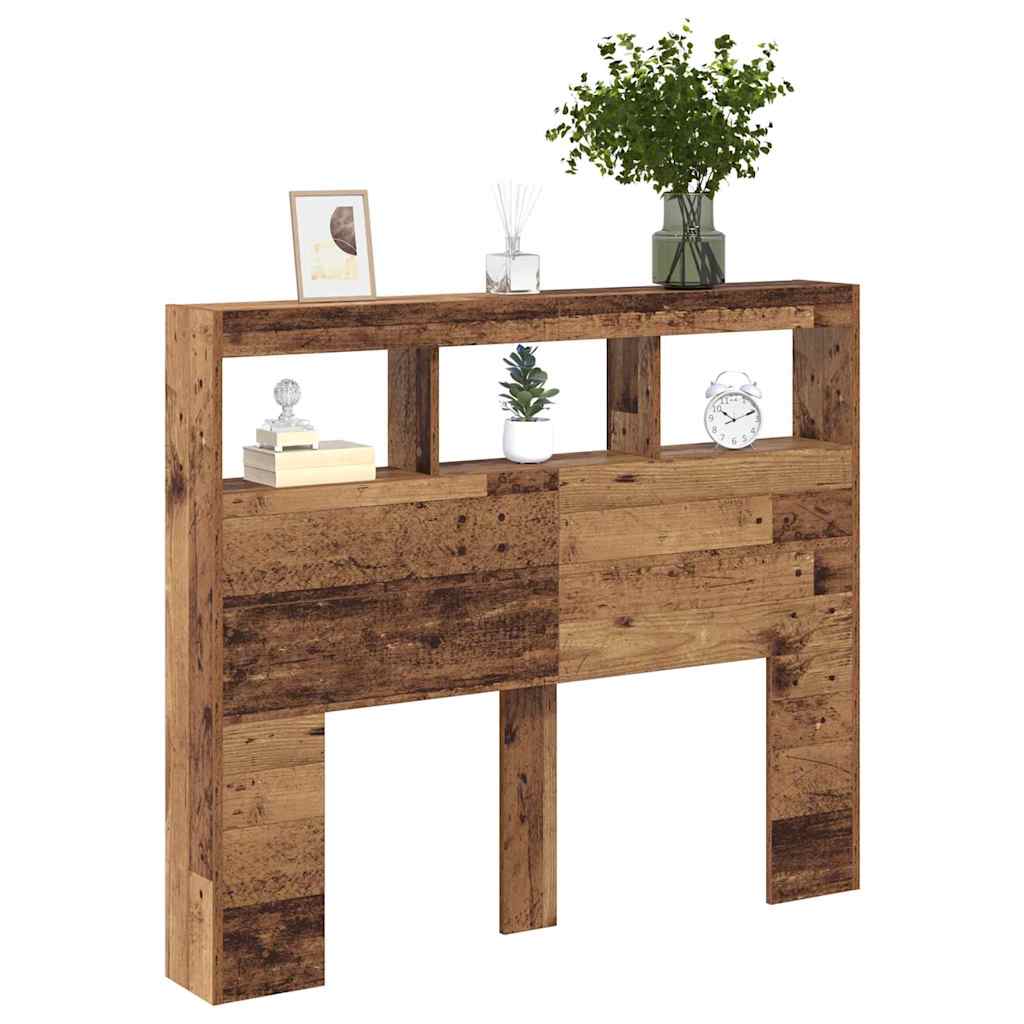 Testiera Legno vecchio 120 x 17 x 102 cm Legno multistrato