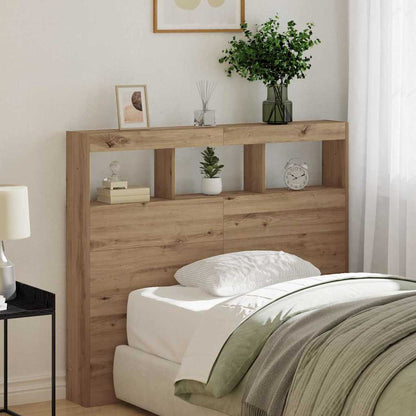 Testiera Rovere artigianale 120 x 17 x 102 cm Legno multistrato