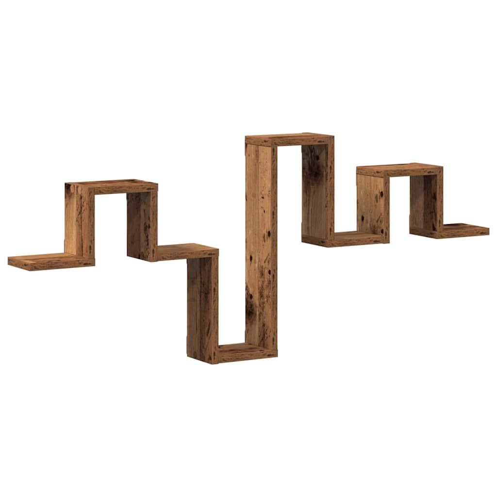 Scaffale da parete Legno vecchio 104,5 x 43 x 10 cm