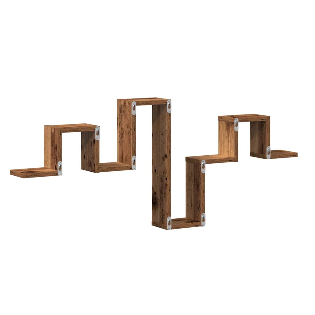 Scaffale da parete Legno vecchio 104,5 x 43 x 10 cm
