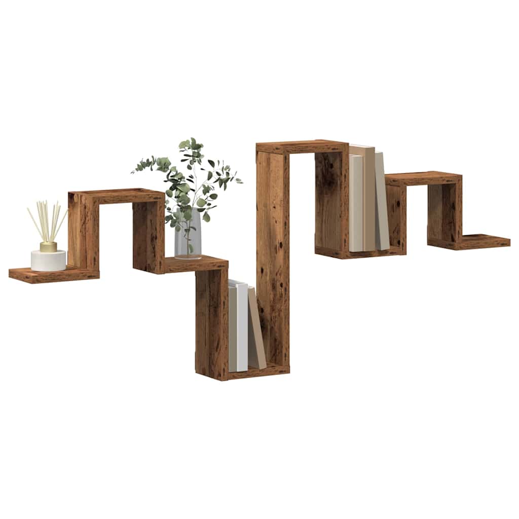 Scaffale da parete Legno vecchio 104,5 x 43 x 10 cm