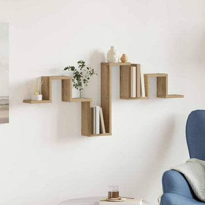 Scaffale da parete Rovere artigianale 104,5 x 43 x 10 cm