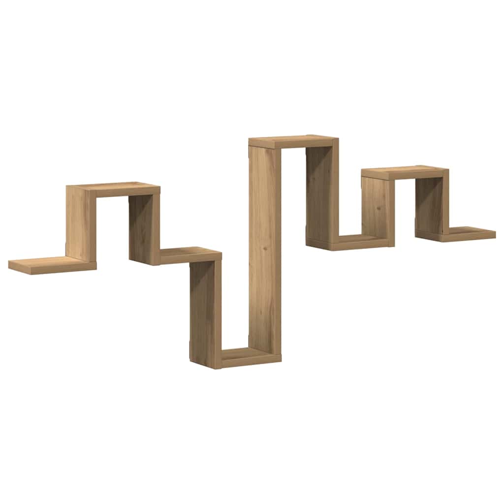 Scaffale da parete Rovere artigianale 104,5 x 43 x 10 cm