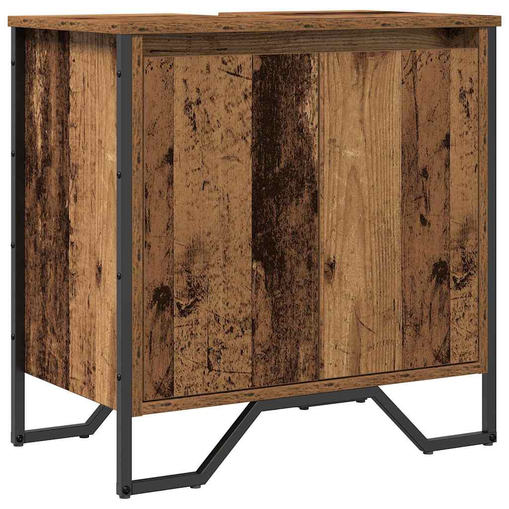 Armadio per Lavabo da Bagno Legno vecchio 60 x 35 x 60 cm