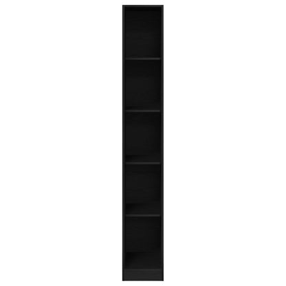 Guardaroba Rovere Nero 30 x 50 x 200 cm Legno multistrato
