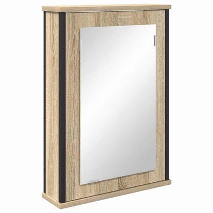 Set di mobili per il bagno 3 pcs Marrone Legno multistrato