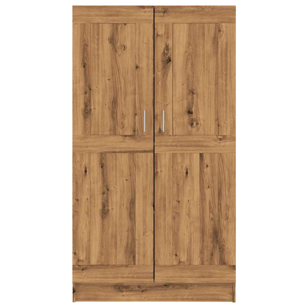 Libreria Rovere Artigianale 82,5x30,5x150 cm Legno Multistrato