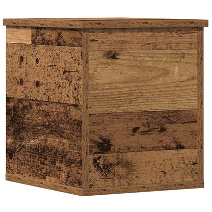 Scatola di Stoccaggio Legno vecchio 30 x 35 x 35 cm