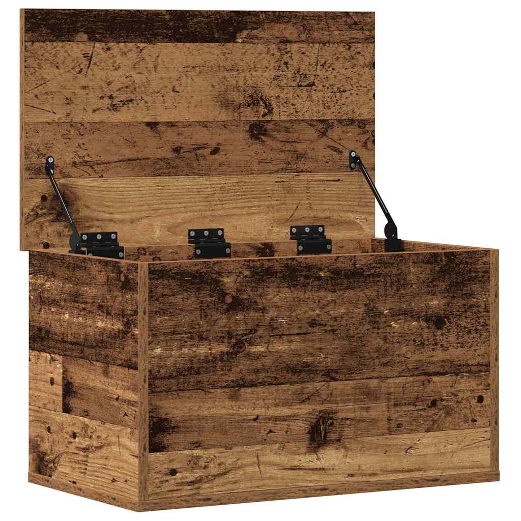 Scatola di Stoccaggio Legno vecchio 60 x 35 x 35 cm
