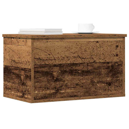 Scatola di Stoccaggio Legno vecchio 60 x 35 x 35 cm