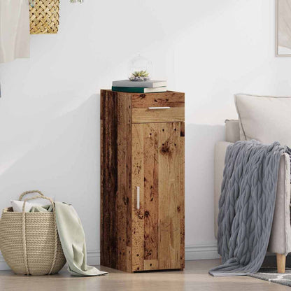 Credenza con cassetto Legno vecchio 30 x 42,5 x 93 cm