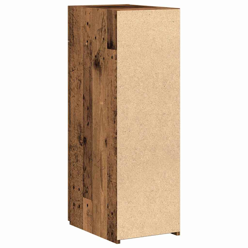 Credenza con cassetto Legno vecchio 30 x 42,5 x 93 cm