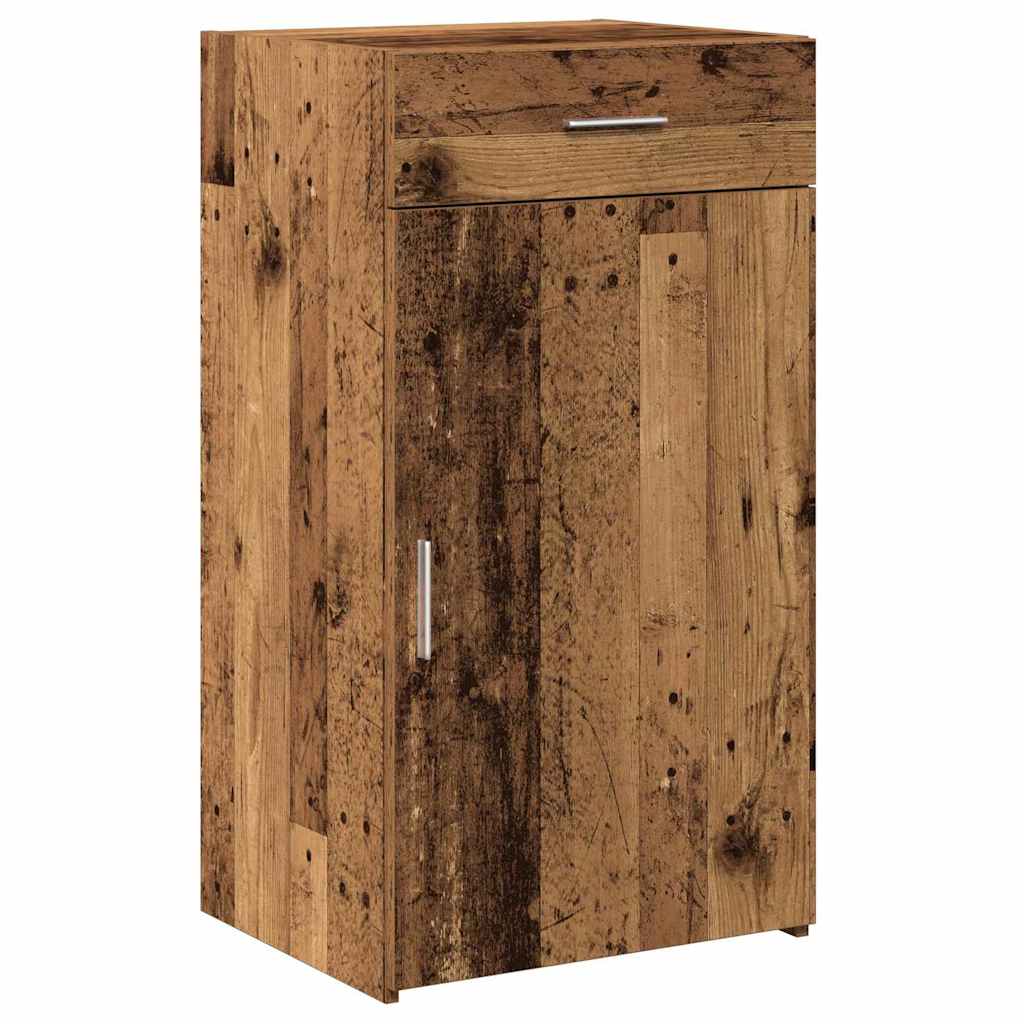 Credenza con cassetto Legno vecchio 50 x 42,5 x 93 cm